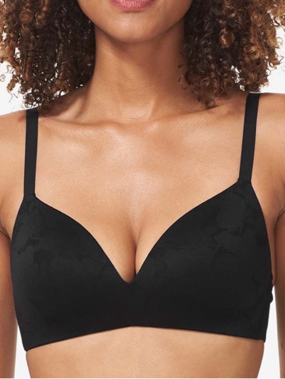 Tommy John Second Skin Comfort Lace Lightly Lined Wireless Bra